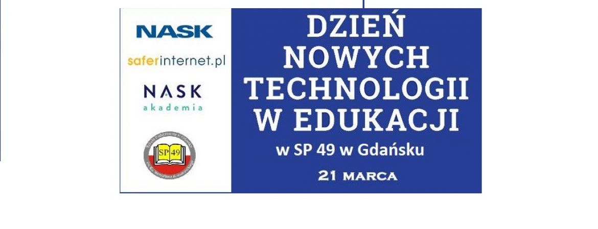 21 marca Dzień Nowych Technologii w Edukacji