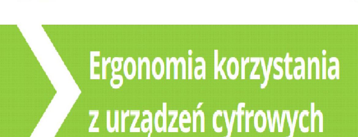 Zajęcia w klasie 4 "Ergonomia korzystania z urządzeń cyfrowych"