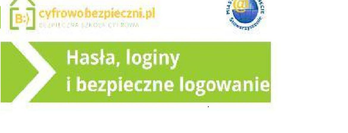 Zajęcia w klasie 5 „Hasła, loginy i bezpieczne logowania”.