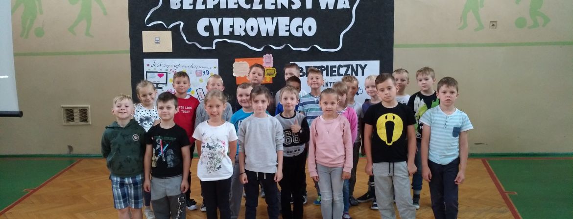 Szkolny Dzień Bepieczeństwa Cyfrowego w Publicznej Szkole Podstawowej nr 2 im. I. Łukasiewicza w Brzesku