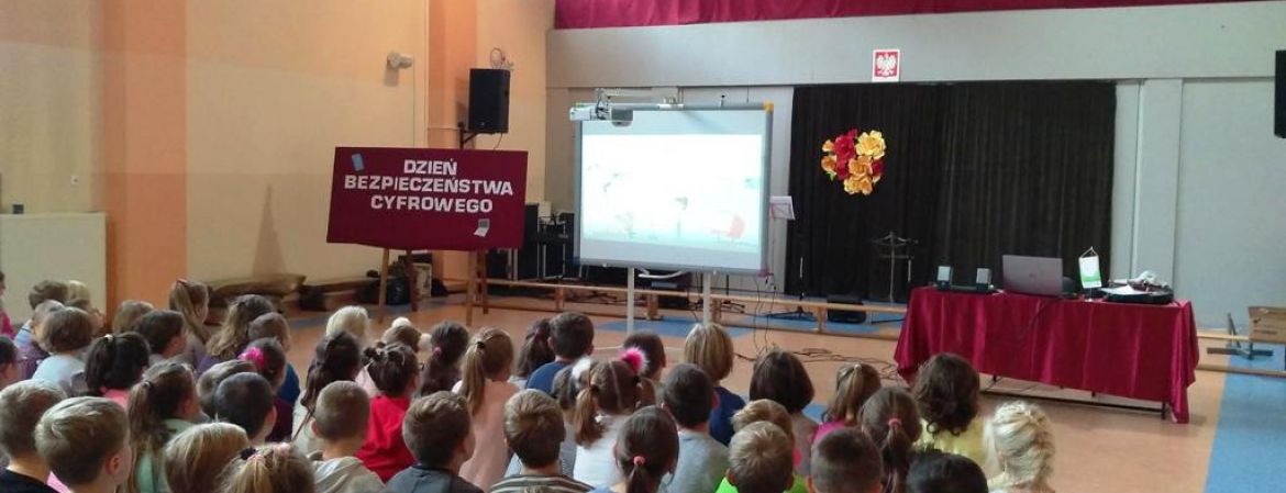 Szkolny Dzień Bezpieczeństwa Cyfrowego w Szkole Podstawowej im. Bohaterów Westerplatte w Chobieni