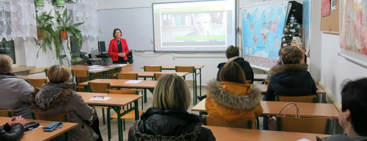 Spotkania informacyjne dla rodziców w ZSCKR w Sejnach