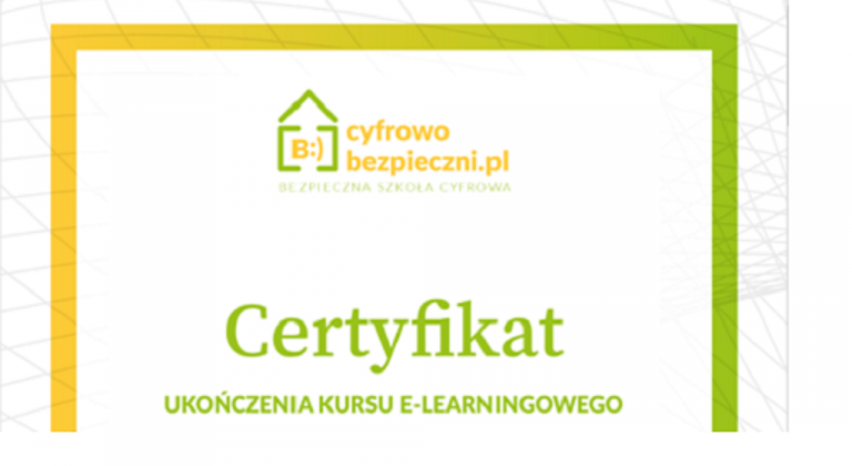 Kurs e-learningowy "Jak zapewnić bezpieczeństwo w sieci?