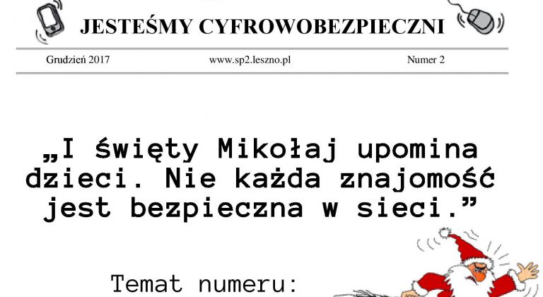 Drugi numer gazetki "Ogarnij sieć"