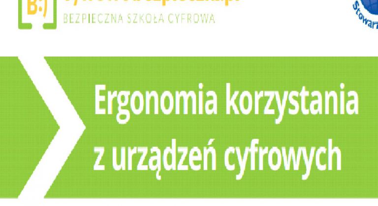 Zajęcia w klasie 4 "Ergonomia korzystania z urządzeń cyfrowych"