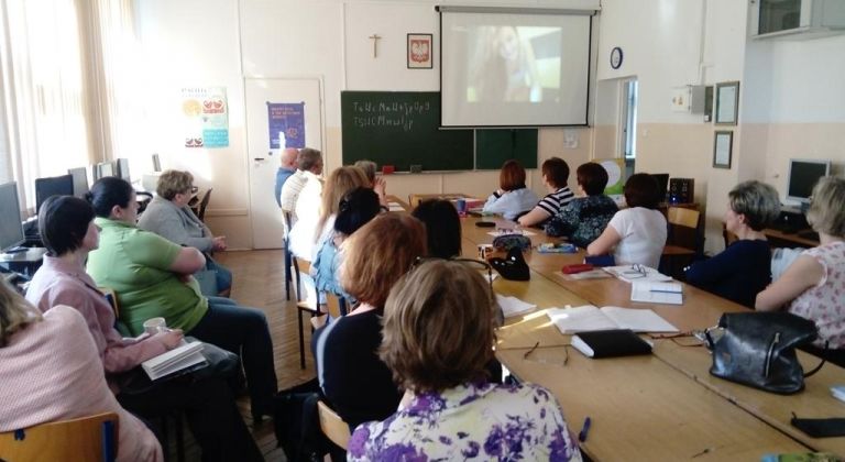 Szkolny Dzień Bezpieczeństwa Cyfrowego w Publicznej Szkole Podstawowej -gimnazjum w Rykach