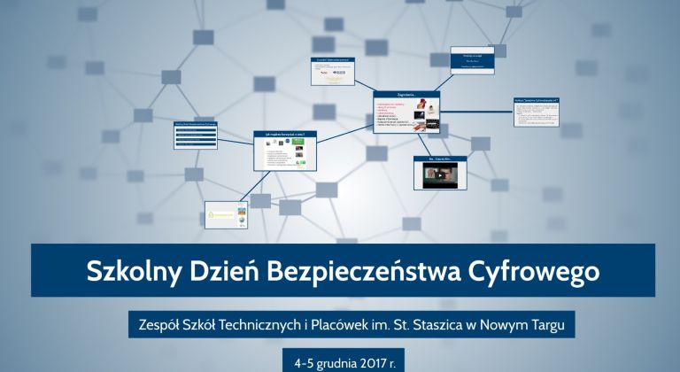 Szkolny Dzień Bezpieczeństwa Cyfrowego w Technikum w Nowym Targu