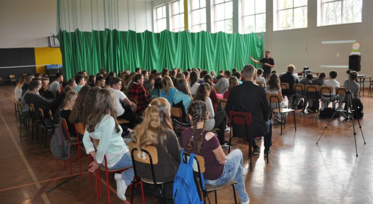 SDBC w Gimnazjum  w Zespole Szkół Publicznych w Baszni Dolnej