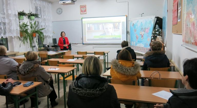 Spotkania informacyjne dla rodziców w ZSCKR w Sejnach