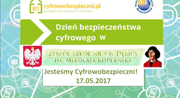 Przebieg Szkolnego Dnia Bezpieczeństwa Cyfrowego w Zasadniczej Szkole Zawodowej w Dębicy.