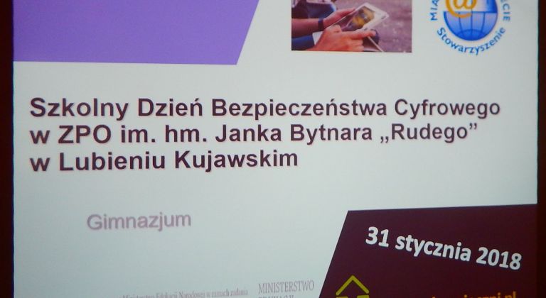 SDBC w Gimnazjum im. hm Janka Bytnara "Rudego" w Lubieniu Kujawskim