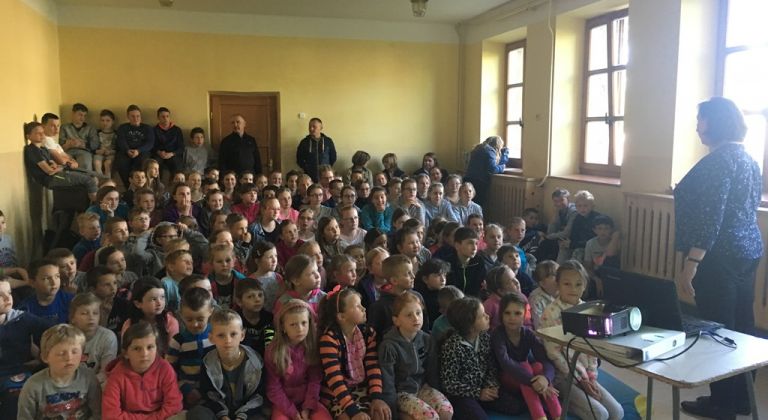 SDBC  w Szkole Podstawowej  im. Kurierów tatrzańskich w Dzianiszu