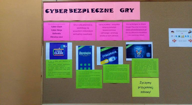 Promujemy cyberbezpieczne gry