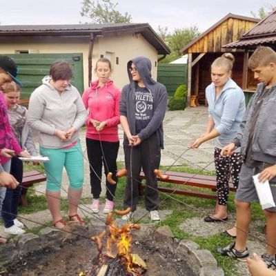 Obóz edukacyjny Szkoły Przysposabiającej do Pracy w Pułtusku