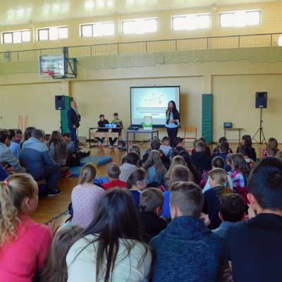 Szkolny Dzień Bezpieczeństwa Cyfrowego w Publicznym Gimnazjum im. Jana Pawła II w Krościenku nad Dunajcem