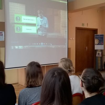 Szkolny Dzień Bezpieczeństwa Cyfrowego w I Liceum Ogólnokształcącym w Radomsku