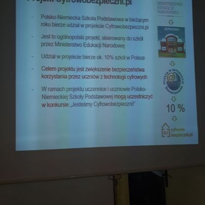 Szkolne Dni Bezpieczeństwa Cyfrowego w Polsko-Niemieckiej Szkole Podstawowej Fundacji ECDiE we Wrocławiu