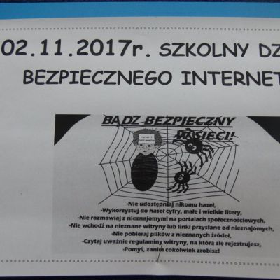 Szkolny Dzień Bezpieczeństwa Cyfrowego w Publicznej Szkole Podstawowej im. T. Kierzkowskiego w Promnie