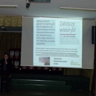 Spotkania informacyjne z rodzicami w ramach Projektu „Cyfrowobezpieczni.Pl” w ZSOnr 4 w Tarnowie