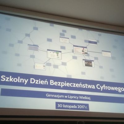 Szkolny Dzień Bezpieczeństwa Cyfrowego w Gimnazjum w Lipnicy Wielkiej