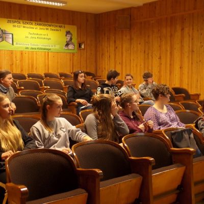 Szkolne Dni Bezpieczeństwa Cyfrowego w Branżowej szkole I stopnia we Wrocławiu, ul. Dawida 5