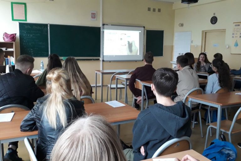 Szkolny Dzień Bezpieczeństwa Cyfrowego w II Liceum ogólnokształcącym w Zespole Szkół Ogólnokształcących w Nowogardzie