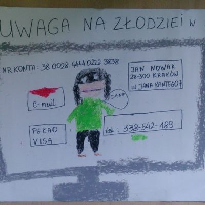 Prace uczniów Szkoły Podstawowej Nr 6 w Olkuszu