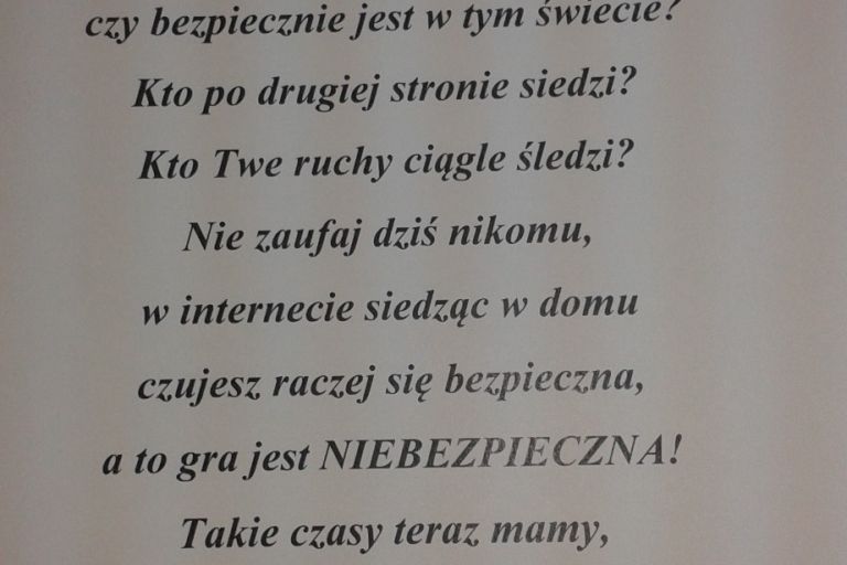 Konkurs literacko -poetycki Cyfrowobezpieczni.