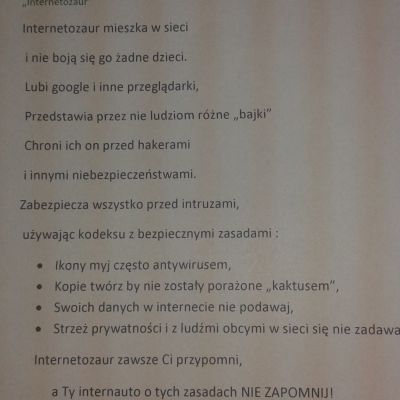 Konkurs literacko -poetycki Cyfrowobezpieczni.