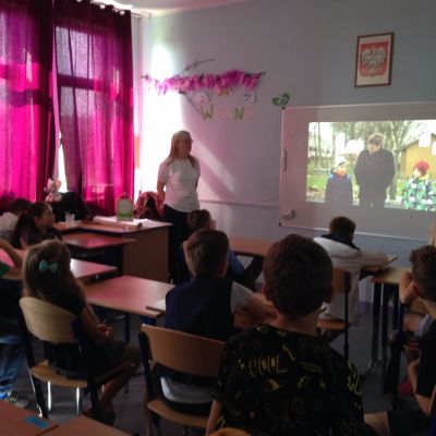 Szkolny Dzień Bezpieczeństwa Cyfrowego w Niepublicznej Szkole Podstawowej w Bibicach.