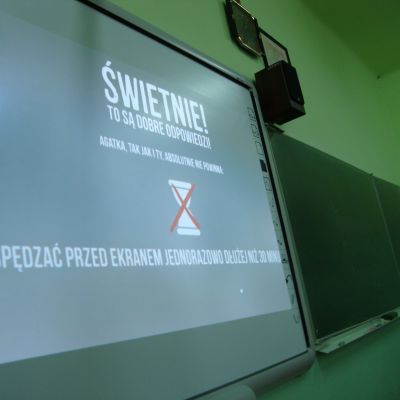 Szkolny Dzień Bezpieczeństwa Cyfrowego Szkoła Podstawowa Łopuszka Wielka