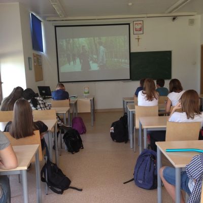 Szkolny Dzień Bezpieczeństwa Cyfrowego w  Zespole Szkolno-Przedszkolnym w Modlnicy.