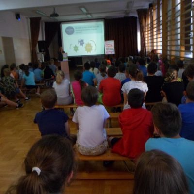 Szkolne Dni Bezpieczeństwa Cyfrowego w SP w Koźmicach Wielkich kalsy 7 Gim