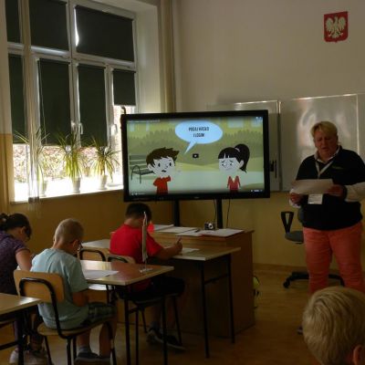 Spotkanie z edukatorem projektu