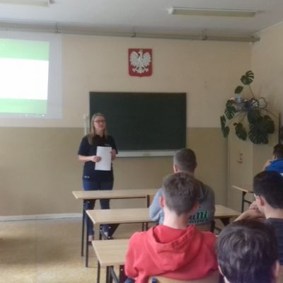 Szkolny Dzień Bezpieczeństwa Cyfrowego w Zespole Szkół im. Emila Godlewskiego w Piotrkowicach Małych (Technikum)