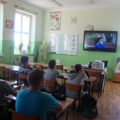 Szkolny Dzień Bezpieczeństwa Cyfrowego Szkoła Podstawowa klasy 7-8 w Rogoźnicy