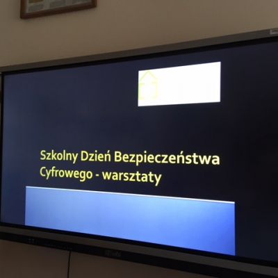 Szkolny Dzień Bezpieczeństwa Cyfrowego w SP nr 2 w Oleśnicy