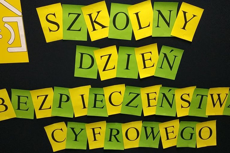 Szkolny Dzień Bezpieczeństwa Cyfrowego w Szkole Podstawowej im. Jana Pawła II w Grębocinie