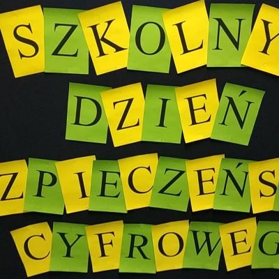 Szkolny Dzień Bezpieczeństwa Cyfrowego w Szkole Podstawowej im. Jana Pawła II w Grębocinie