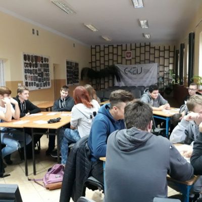 Szkolny Dzień Bezpieczeństwa Cyfrowego w Technikum nr 2 w Centrum Kształcenia Zawodowego i Ustawicznego w Międzyrzeczu