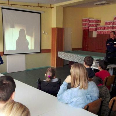 Stop cyberprzemocy - spotkanie z policją