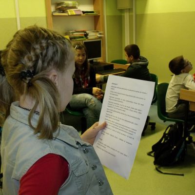 SDBC w Szkole Podstawowej nr 23 im. Jana Pawła II w Tarnowie - lekcje z uczniam klas 3, 4 ,5