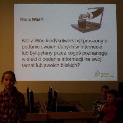 SDBC w Szkole Podstawowej nr 23 im. Jana Pawła II w Tarnowie - lekcje z uczniam klas 3, 4 ,5