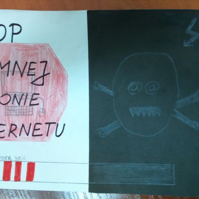 konkurs plastyczny pn.Razem tworzymy bezpieczny Internet