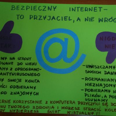 konkurs plastyczny pn.Razem tworzymy bezpieczny Internet