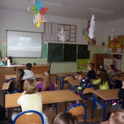 Zajęcia z uczniami - klasa IIIb i IIIa