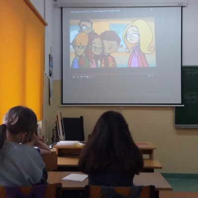 Zajęcia z uczniami - klasa Vb i VI