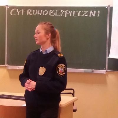 spotkanie z edukatorem Straży Miejskiej