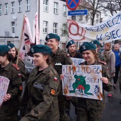 Happening na temat bezpieczeństwa w sieci w środowisku lokalnym