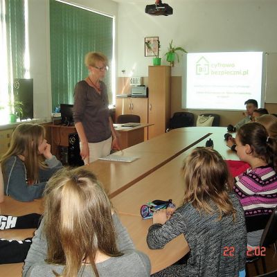 Szkolny Dzień Bezpieczeństwa Cyfrowego w Szkole Podstawowej nr 3 im. Marii Konopnickiej w Łapach